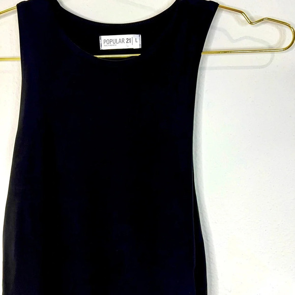 🆕 Popular 21 Black Synch Side Sleeveless Top - Picture 5 of 7